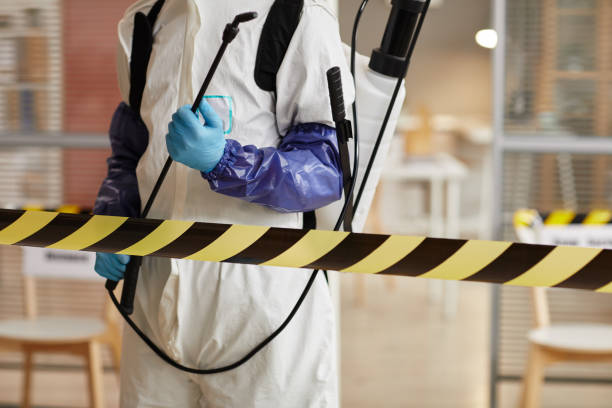 Professional Blood Cleanup technician working in Covington, TN